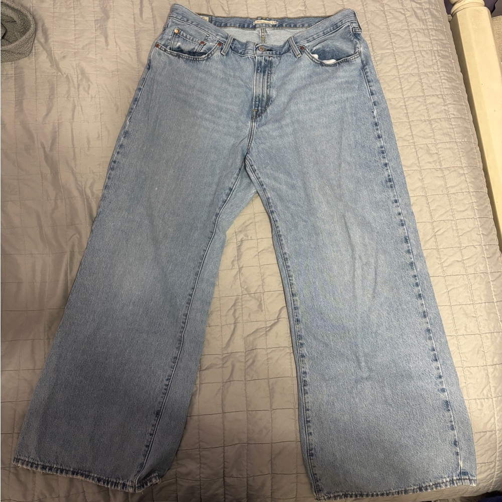 Levi Ribcage Wide Leg Jeans